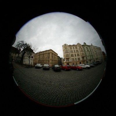 stereographic rectification example