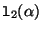 ${\tt l}_2(\alpha)$