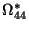 $\Omega^*_{44}$