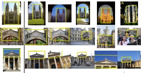Object Retrieval with Large Vocabularies and Fast Spatial Matching