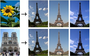 Targeted Mismatch Adversarial Attack: Query with a Flower to Retrieve the Tower