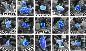 Detection and Fine 3D Pose Estimation of Texture-less Objects in RGB-D Images